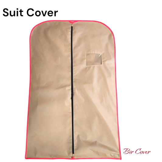 Wardrobe Suit Cover - Biscuit Color